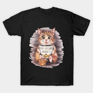 Catfeine Addict T-Shirt